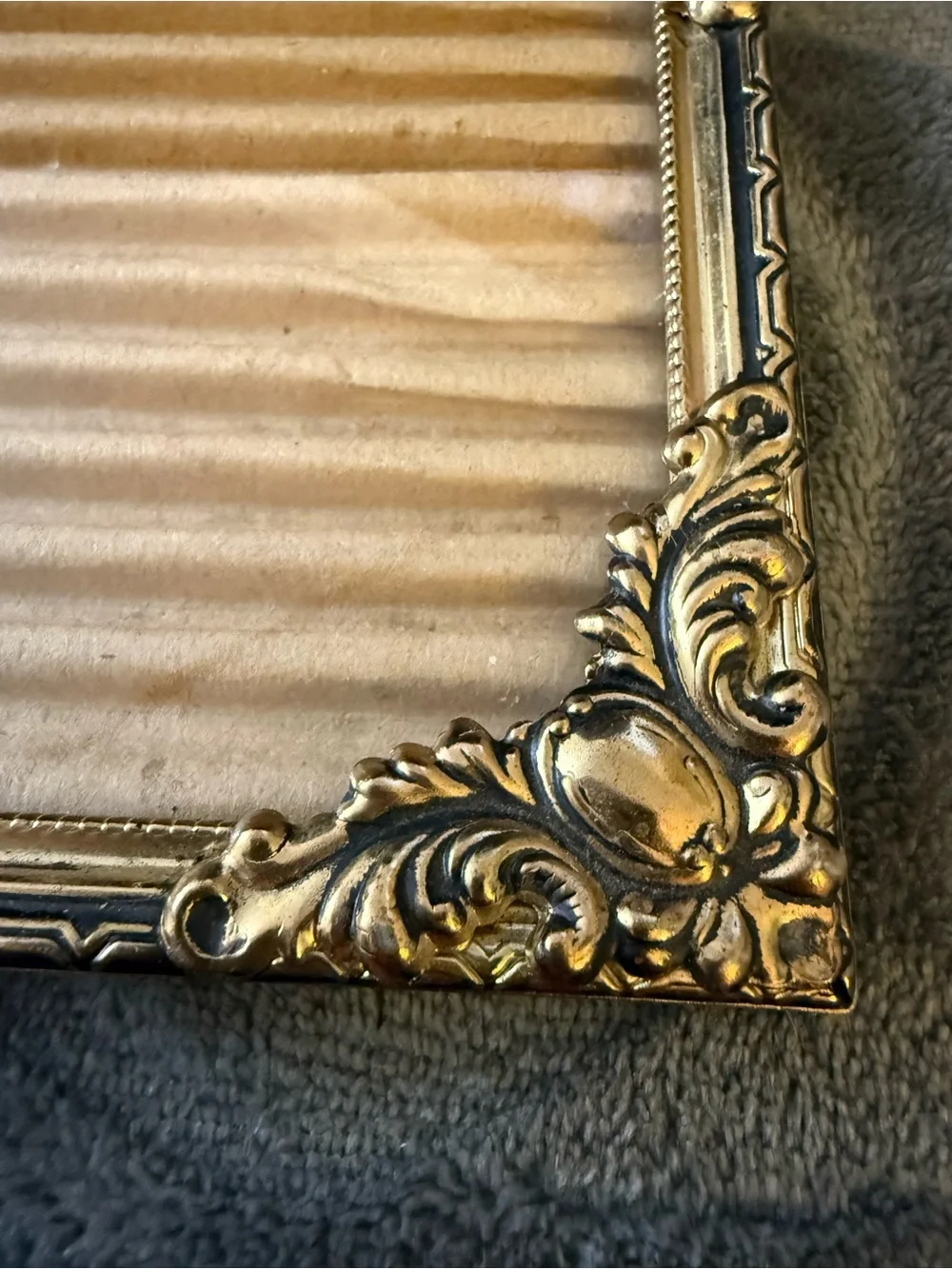 Vintage Gold Baroque Ornate Design scroll corners Photo Frame OSP
